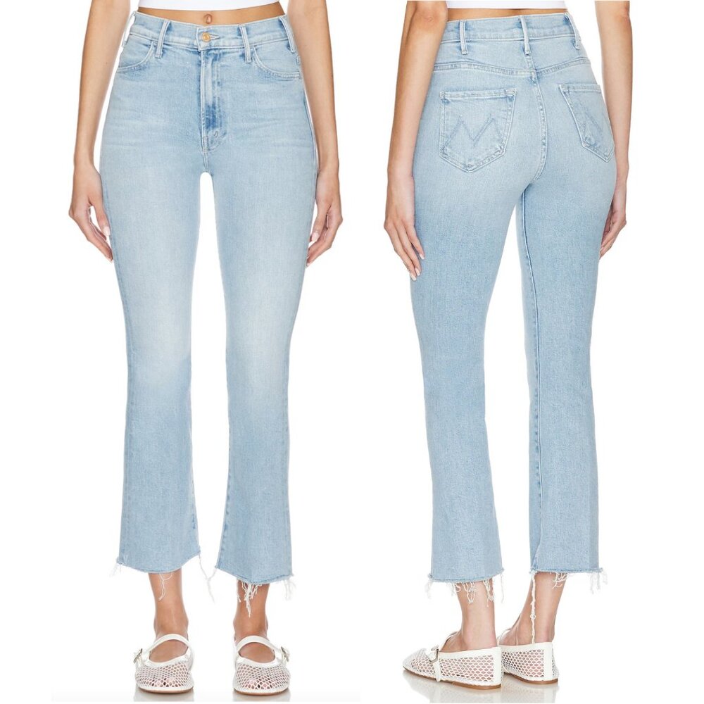 MOTHER The Hustler Ankle Fray Jeans Size 29 NWT